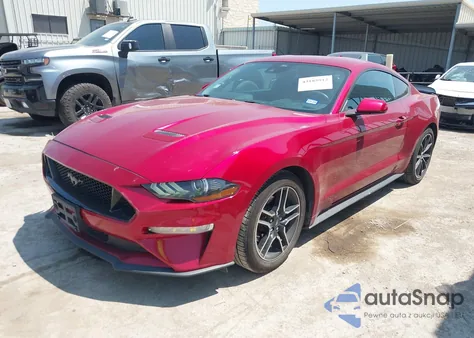 2021 Ford Mustang Ecoboost Fastback из США, поврежденный, VIN 1FA6P8TH2M5154634